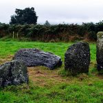 Another view of the Knockboy Stone Row.