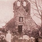 The West Gable showing the Double Belfry pre-1990’s.