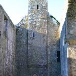 The central tower within Corcomroe Abbey.