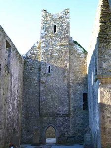 The central tower within Corcomroe Abbey - The Irish Place