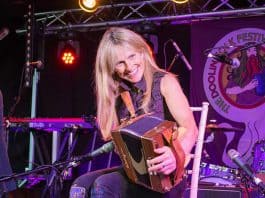 Sharon Shannon with 'The Sharon Shannon Band' at the Doolin Folk Festival 2017 - The Irish Place #doolinfest #theirishplace