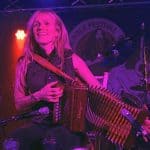 Sharon Shannon in action at the Doolin Folk Festival 2017.