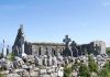 The ruins of Killilagh Church in Doolin, Co. Clare.