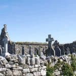 The ruins of Killilagh Church in Doolin, Co. Clare.