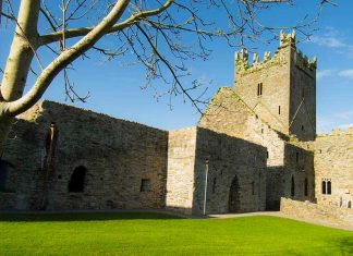The ruins of the Cistercian Monastery at Jerpoint