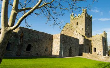 The ruins of the Cistercian Monastery at Jerpoint