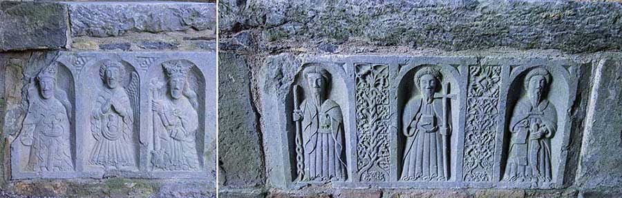 Jerpoint Abbey, a set of Weepers